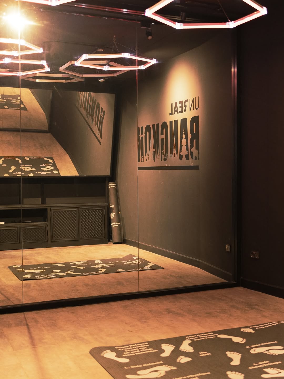 UnReal Gym posing room