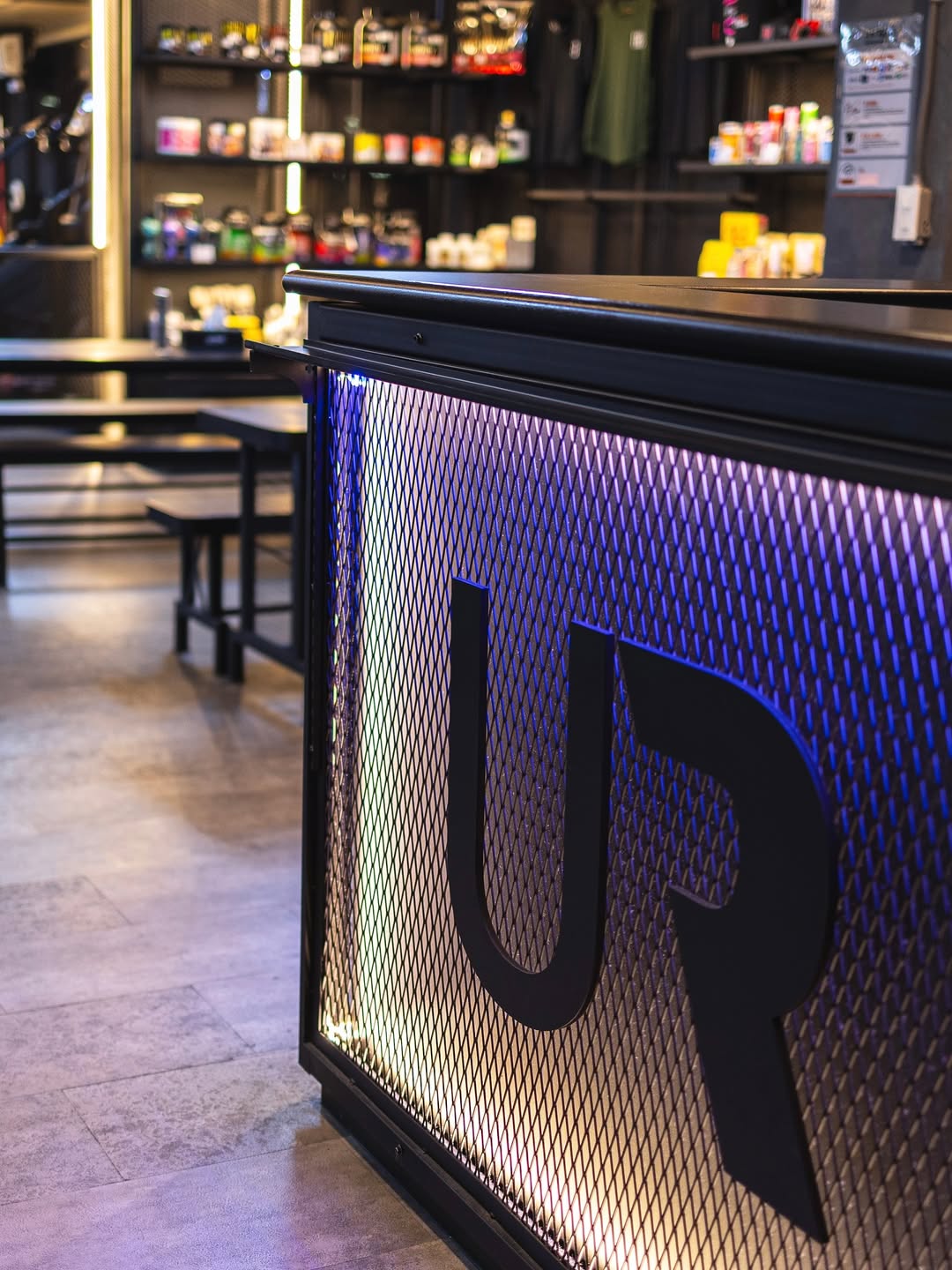 UnReal Gym Bangkok reception area